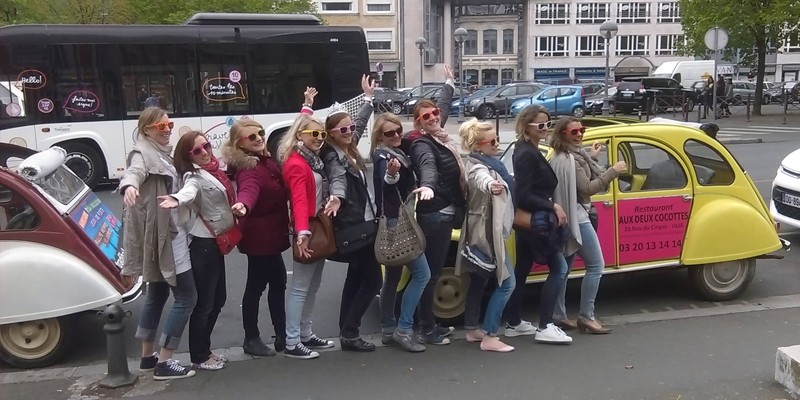 activite journee rallye 2CV lille evjf insolite evg